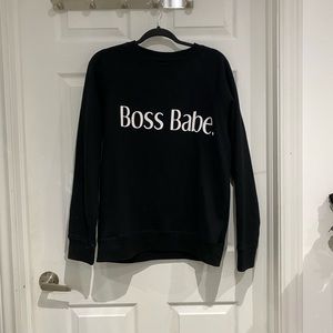 Brunette the Label crew neck